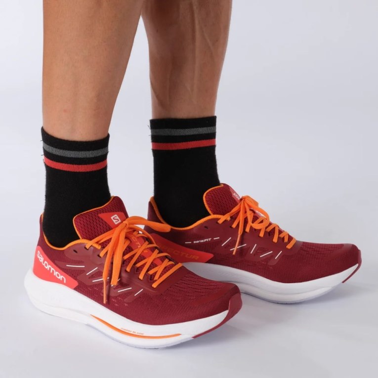 Tenis Para Correr Salomon Spectur Hombre Rojos | MX KLEN732